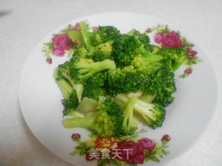 蒜炒花菜的做法