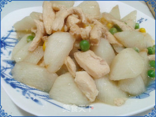 鸡肉炒山药的做法