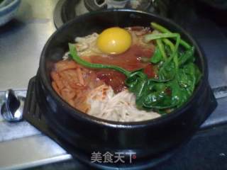 培根石锅饭的做法
