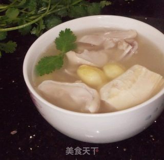 白果支竹胡椒煲猪肚的做法