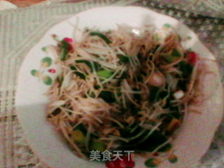 炒豆芽的做法