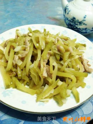 榨菜肉丝的做法
