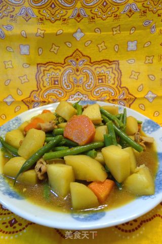 土豆炖芸豆的做法