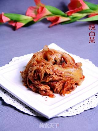 韩餐的重要原料之一“辣白菜”的做法