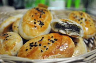椒盐牛舌饼（超详细图解）的做法