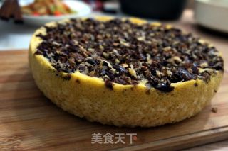 我家的电饭煲玉米发糕的做法