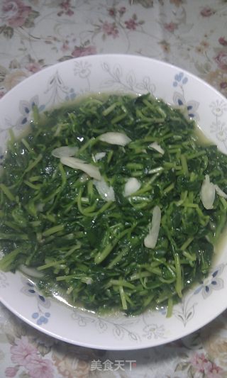 清香豆苗的做法