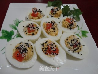 千岛酱魔鬼蛋的做法