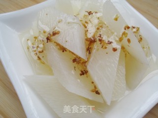 桂花蜜汁山药的做法