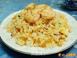 虾仁蛋炒饭的做法