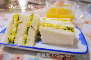 鸡蛋三明治的做法