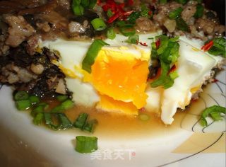 梅菜蒸肉蛋的做法