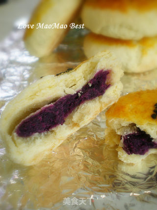紫薯小酥饼的做法