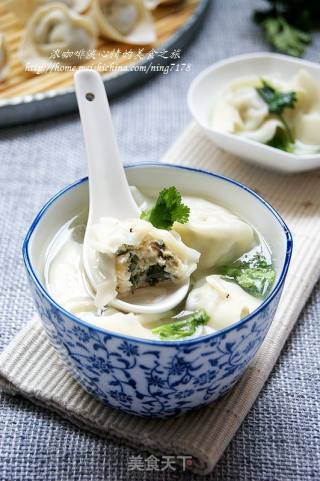 鲜美无比—鸡肉海带馄饨