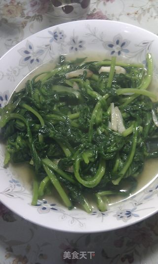 清炒筒篙的做法