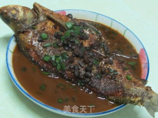 豆豉烧鳊鱼的做法