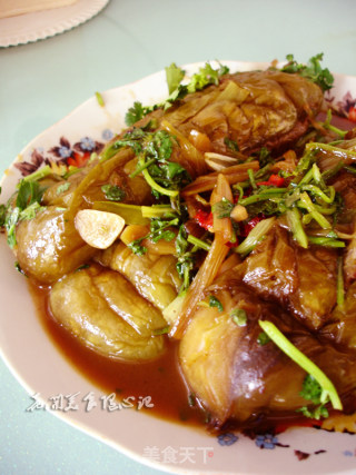 肉馅茄夹的做法