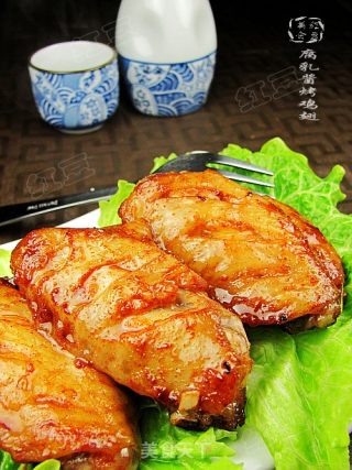 腐乳肉酱烤鸡翅的做法