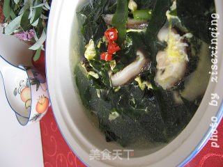 汤煲篇——【香菇海带汤】的做法