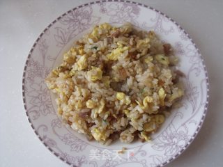 香肠炒饭的做法