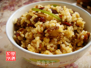五仁炒饭的做法