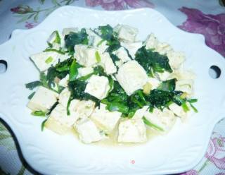 奶豆腐炒菠菜的做法