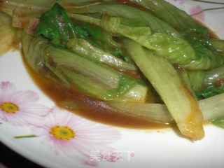 西红柿炒生菜的做法