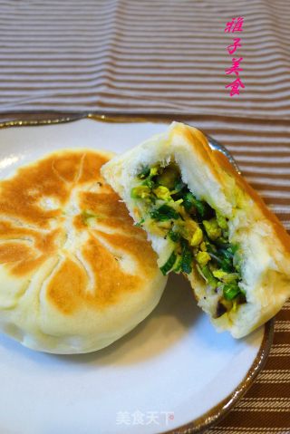 香煎韭菜包的做法