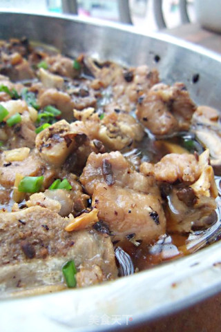 豆豉香菇蒸排骨的做法