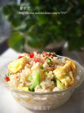 剁椒双花炒饭