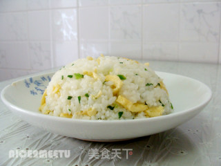 葱香蛋炒饭