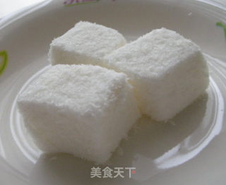 椰丝棉花糖的做法