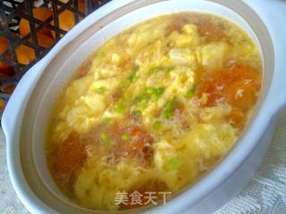 肉丝番茄鸡蛋汤的做法