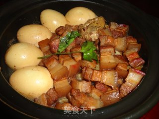 红茶烧蛋肉的做法