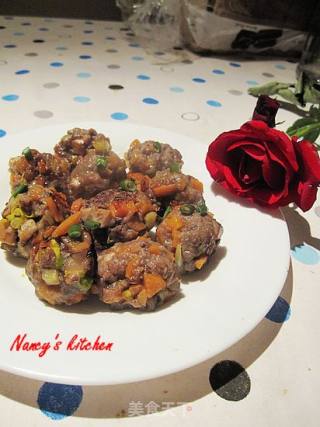三鲜牛肉丸的做法