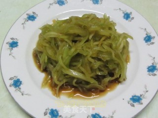 凉拌莴苣丝的做法
