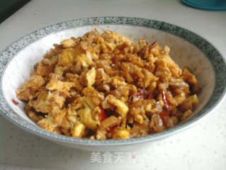 萝卜干炒鸡蛋的做法