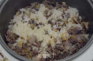 美味腊鸭腿饭的做法