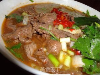 水煮牛肉--辣得我掉泪的做法
