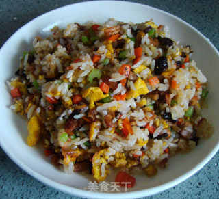 小鱼粉炒饭