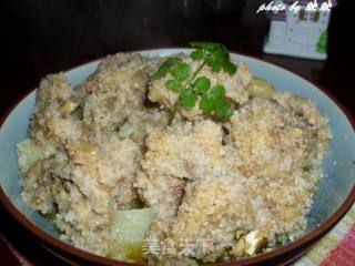 粉蒸鸡肉的做法