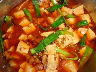 麻婆豆腐的做法