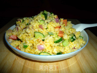 家常蛋炒饭的做法