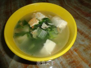 豆腐青菜汤的做法