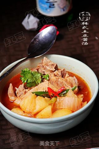 韩式土豆酱汤的做法