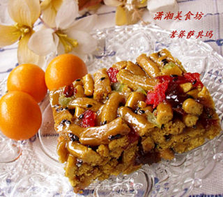 苦荞萨其玛的做法