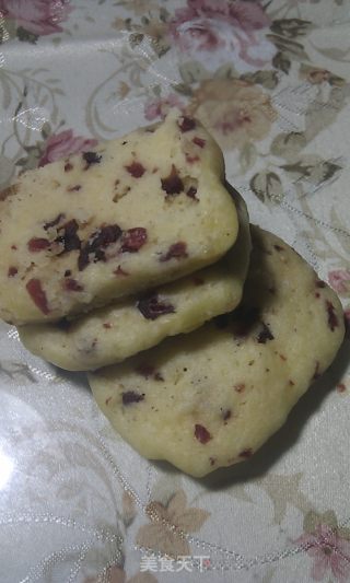 烘焙门外妞的伪烘焙处女秀——蔓越莓饼干
