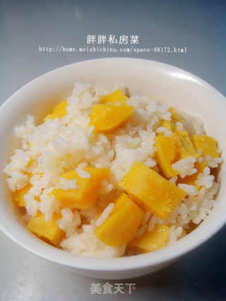 红薯米饭的做法