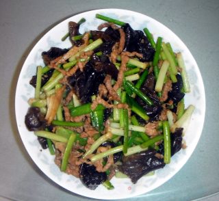 春季小炒——蒜苔肉丝的做法