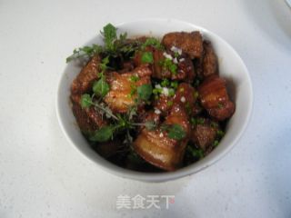 大口吃肉，小口吃饭--我的歪理正解新菜--红烧肉豆泡的做法